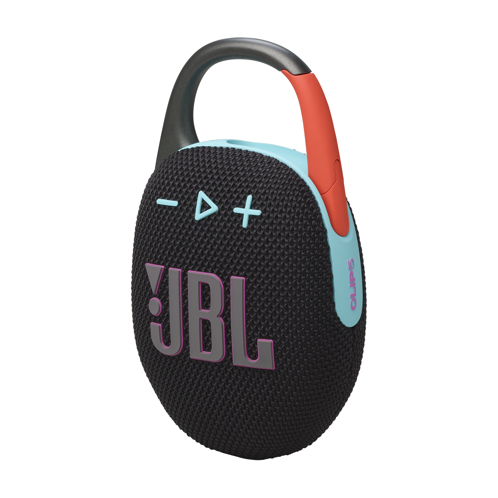 JBL Clip 5 - Black and Orange - Ultra-portable waterproof speaker - Detailshot 1